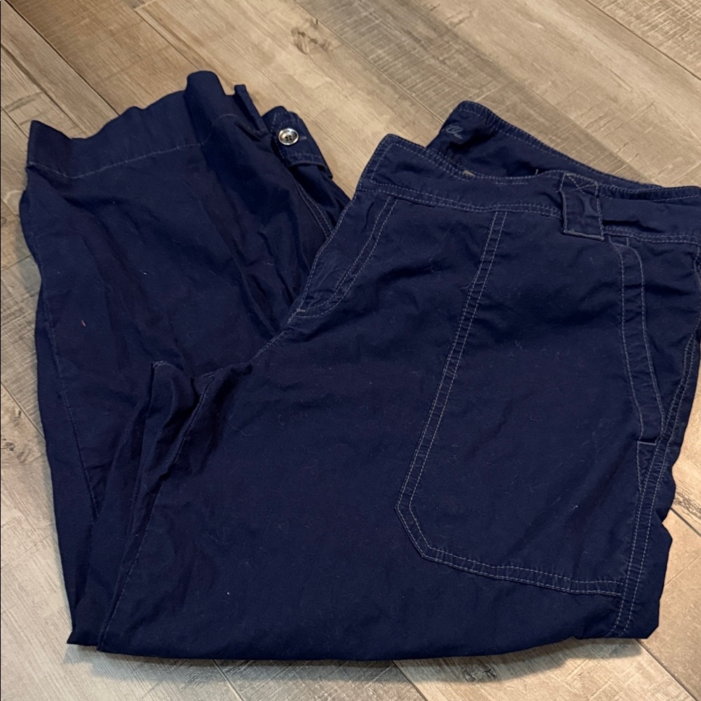 Martin + Osa Women's Navy Ankle Pants